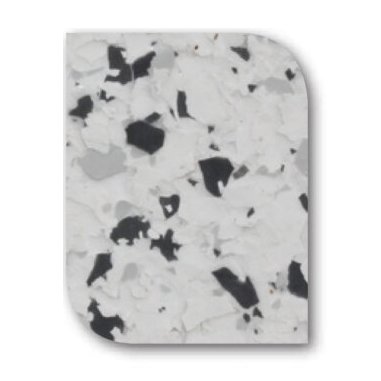 HammerHead epoxy flake sample