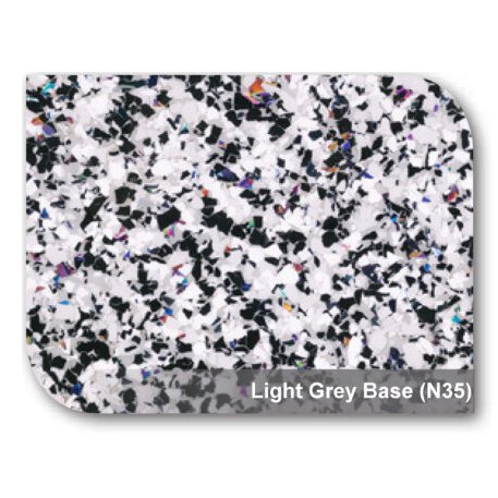 Salt and Pepper with Angel glitter epoxy sample