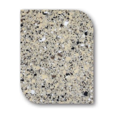 Mocha stone-look epoxy sample
